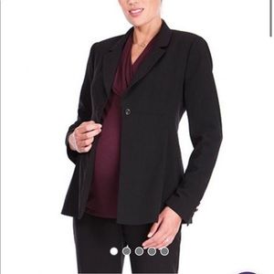 Seráphine Maternity Black Blazer - Size 4 - Excellent Condition. Worn twice.